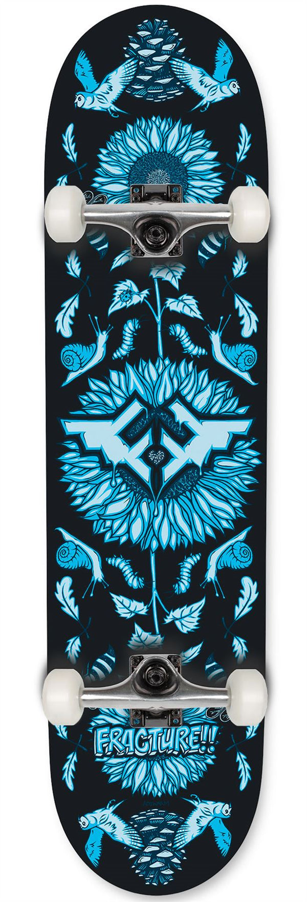 Fracture x Adswarm 2 Complete Skateboard 7.25