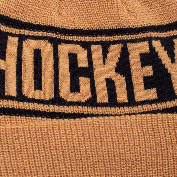 Hockey Stripe Beanie (Mustard) - O/S