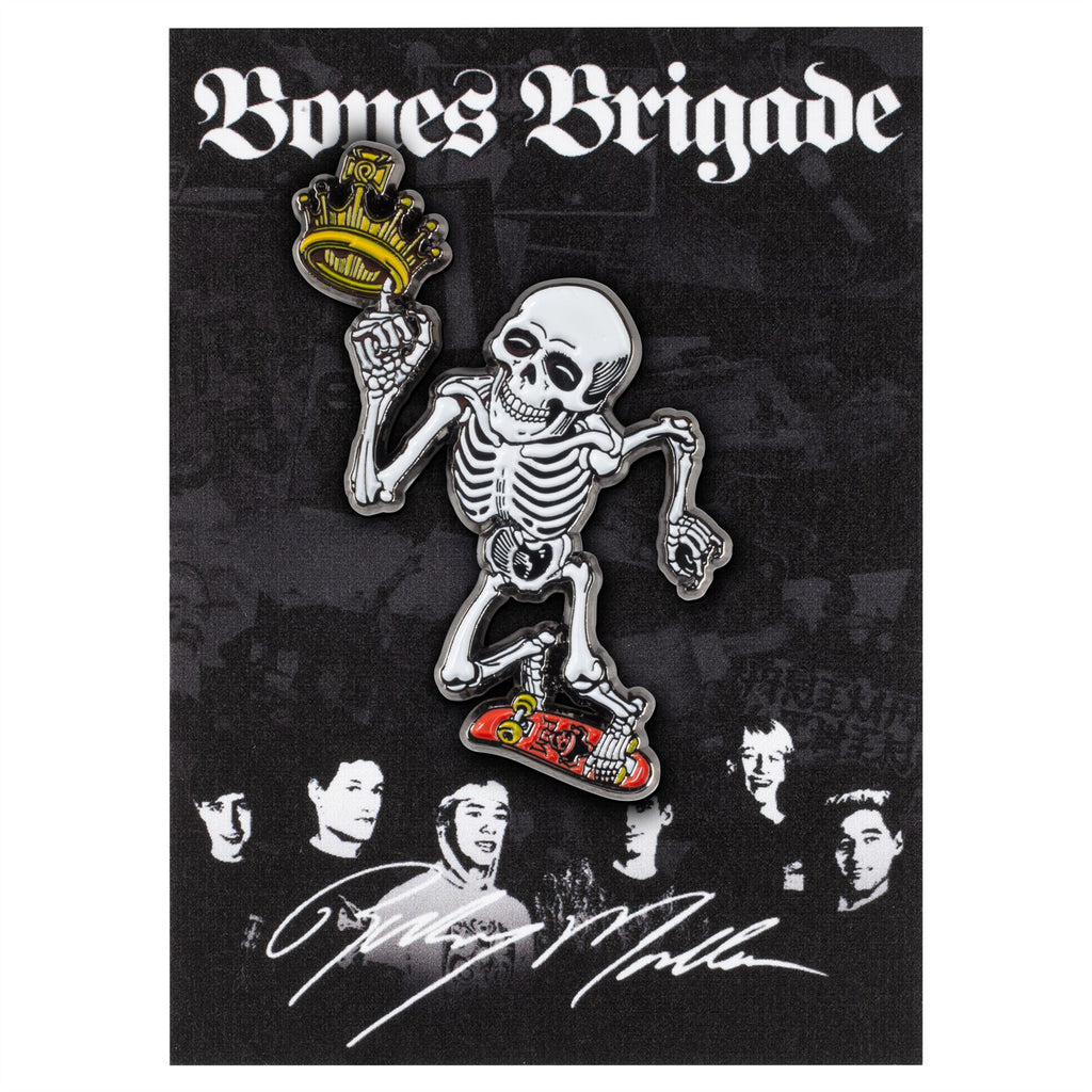 Powell Peralta Bones Brigade • Rodney Mullen • Lapel Pin Stickers