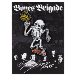 Powell Peralta Bones Brigade • Rodney Mullen • Lapel Pin Stickers