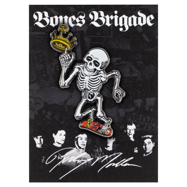 Powell Peralta Bones Brigade • Rodney Mullen • Lapel Pin Stickers