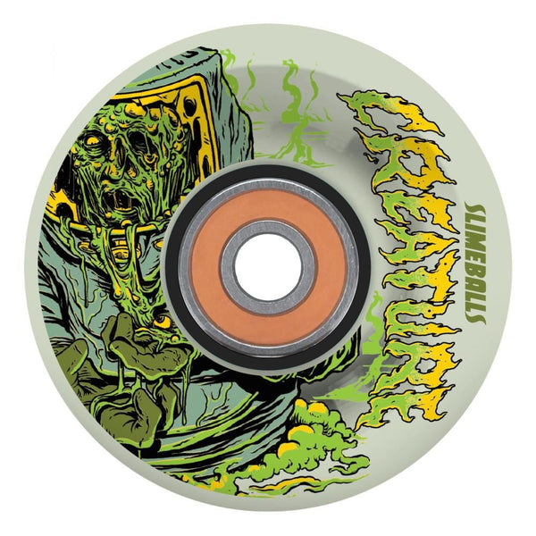 Slime Balls Skateboard Wheels Creature Atomic Light up 78a - Green - Skatewarehouse.co.uk