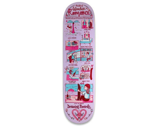 Drawing Boards Healing Series - Acupuncture Skateboard Deck - 8.0