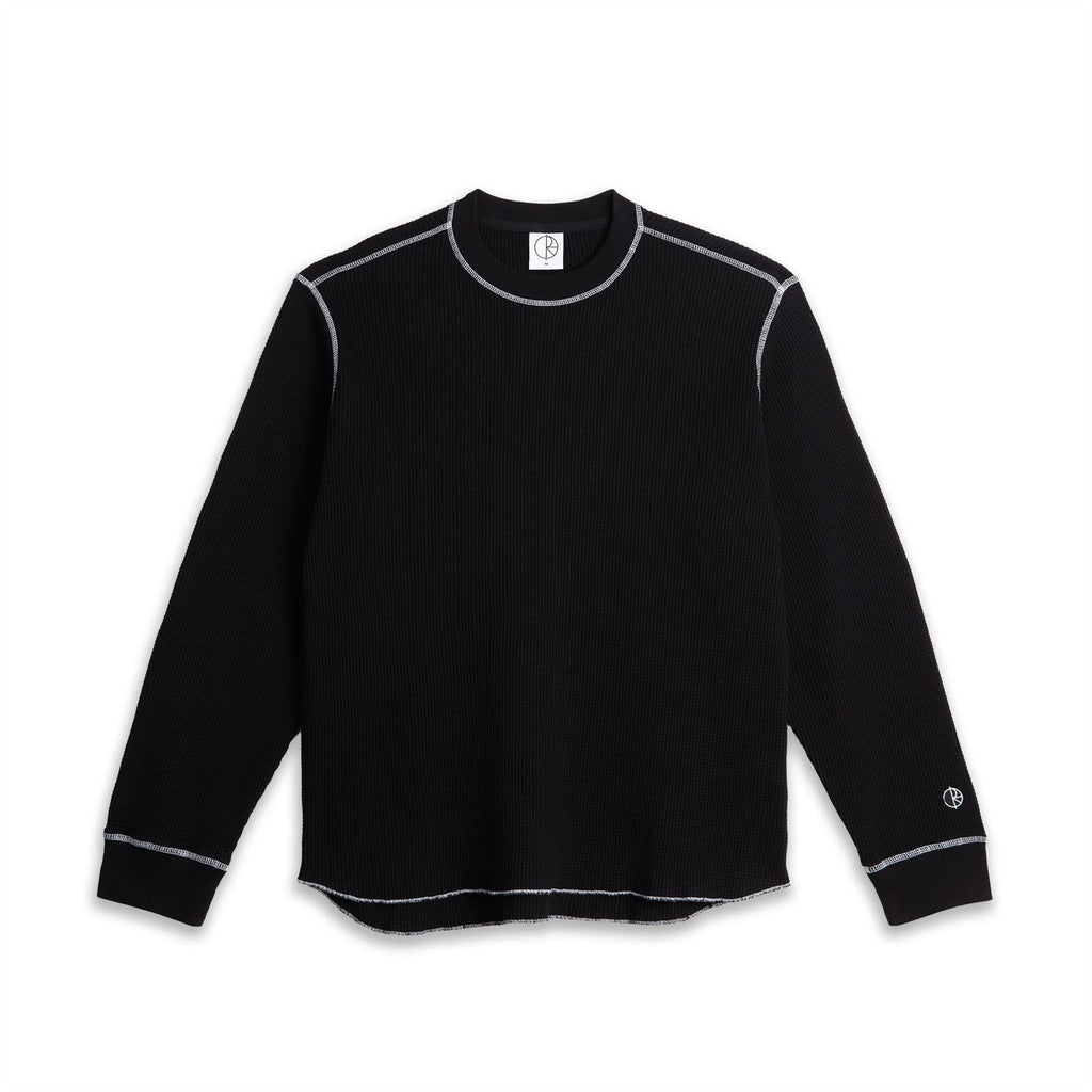 Polar Skate Co Dylan LS Tee (Black / White)