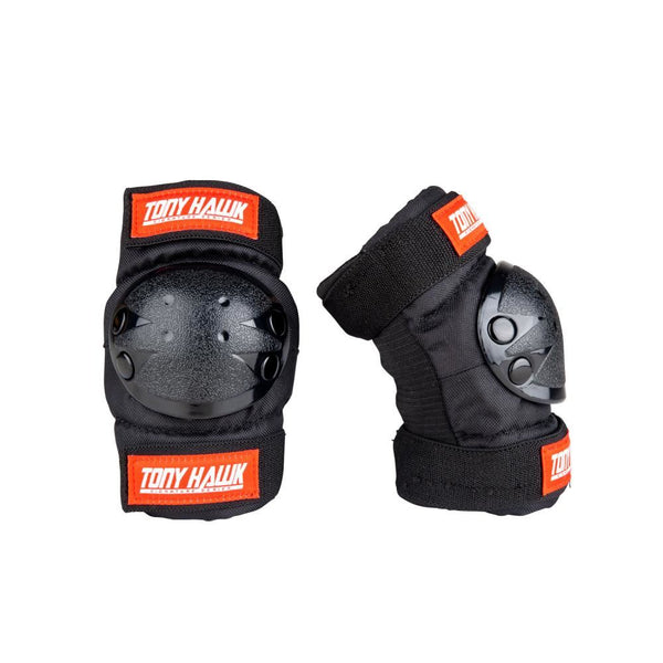 Tony Hawk Protective Set Helmet & Padset - Black / Red - Skatewarehouse.co.uk