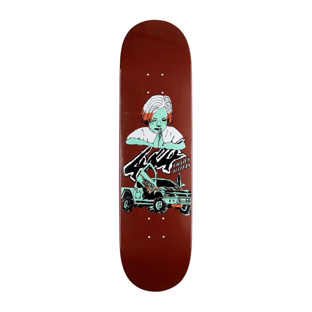 WKND Thy Kingdom Come Karsten Kleppan (Dipped) Skateboard Deck - 8.375" - Skatewarehouse.co.uk