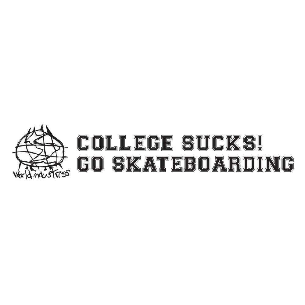 World Industries - Go Skate Bumper Sticker Blk / Wht 5PK