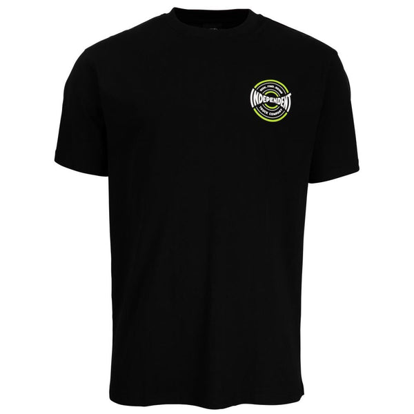 Independent T-Shirt SFG Span T-Shirt - Black - Skatewarehouse.co.uk