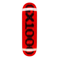 GX1000 OG Logo Blur (Red) Skateboard Deck - 8.75"
