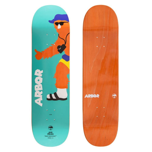 Arbor Ace Pelka 8.375 Daytripper Skateboard Deck - 8.375