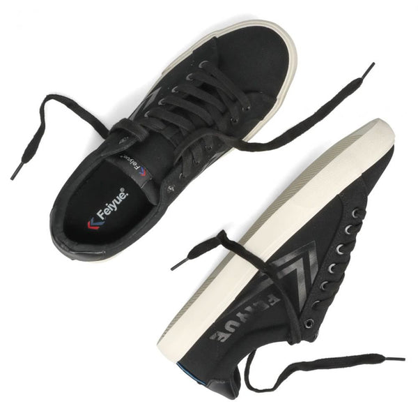 Feiyue Footwear Fe Lo AV Martial Arts/Gym/Lifing Shoes - Black / Ivory - Skatewarehouse.co.uk