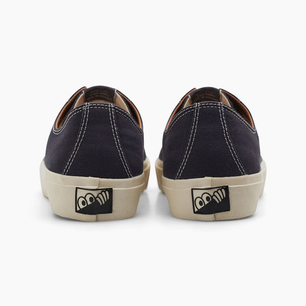 VM003-LO Canvas (Ebony / White) Shoes - UK 9