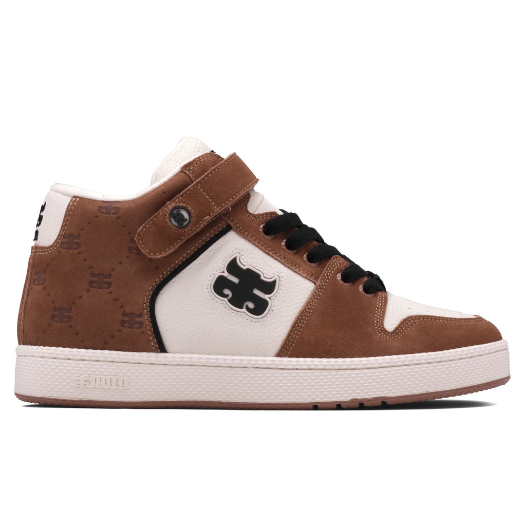 Ipath Grasshopper Brown Cream Suede Shoes - Skatewarehouse.co.uk