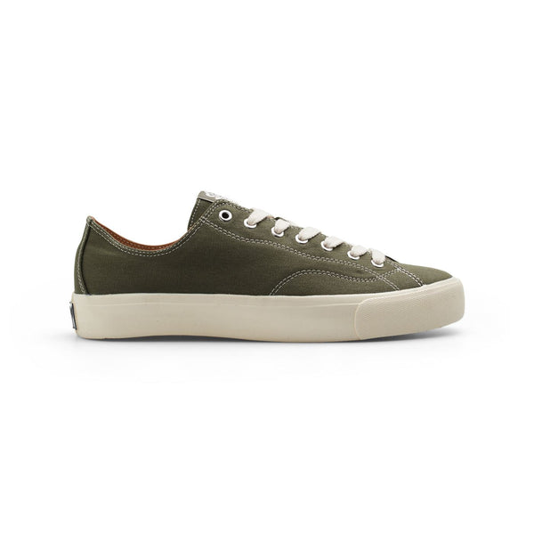 VM003-Lo Canvas (Burnt Olive / White) Shoes - UK 7.5