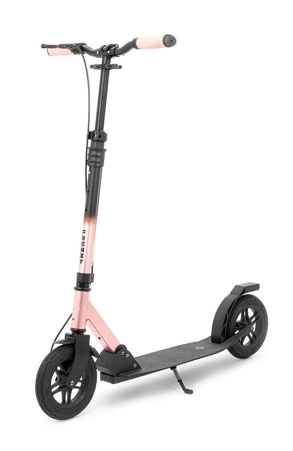 Frenzy 205mm Air Zero Recreational Scooter - Black / Rose - Skatewarehouse.co.uk