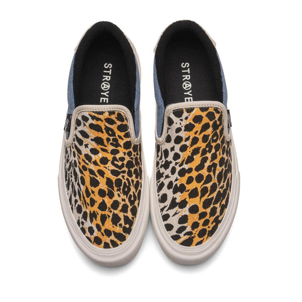 Straye Footwear Ventura - Cheater Denim / Cream - Skatewarehouse.co.uk