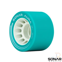 Sonar - Aura - Blue / 92a Skate Wheels - 59mm