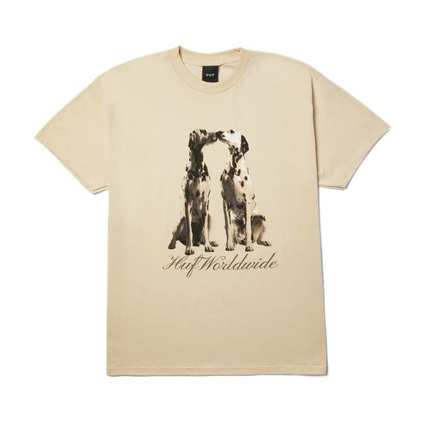 HUF Dogged Ss Tee (Bleach)