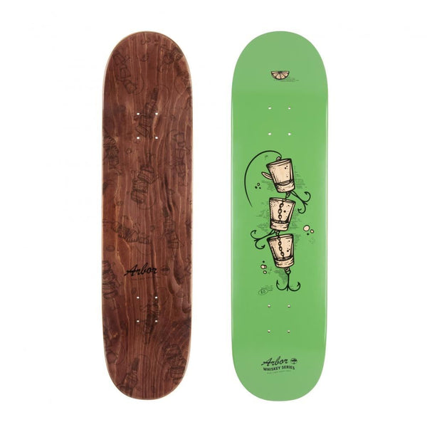 Arbor Whiskey Upcycle Custom Complete Skateboard - 8.0