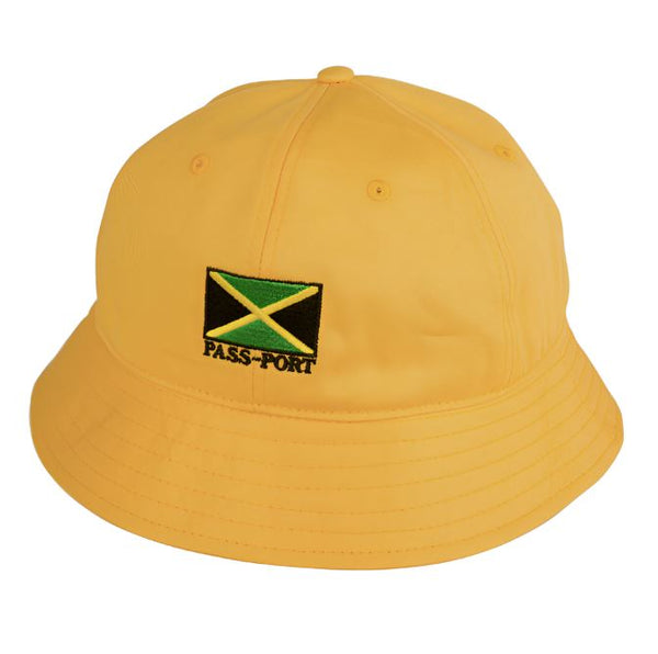 Pass~Port Jamaica Twill Bucket Hat (Yellow) - One Size