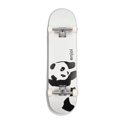 Enjoi Whitey Panda FP White Complete Skateboard - 8.0"