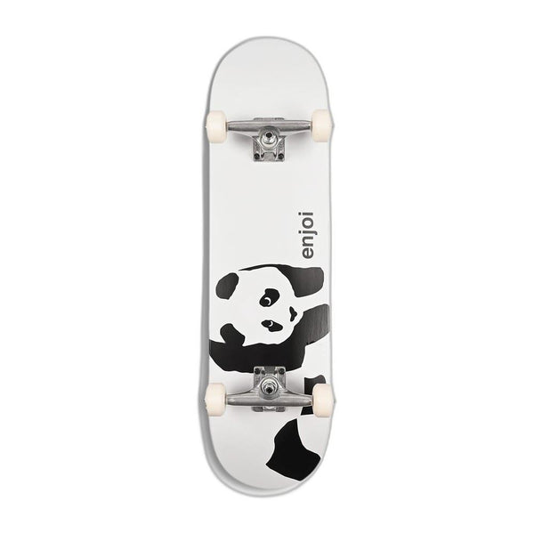 Enjoi Whitey Panda FP White Complete Skateboard - 8.0
