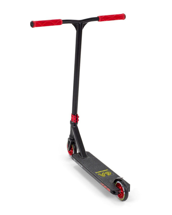 Slamm Scooter Urban V9 Stunt Scooter - Black / Red - Skatewarehouse.co.uk