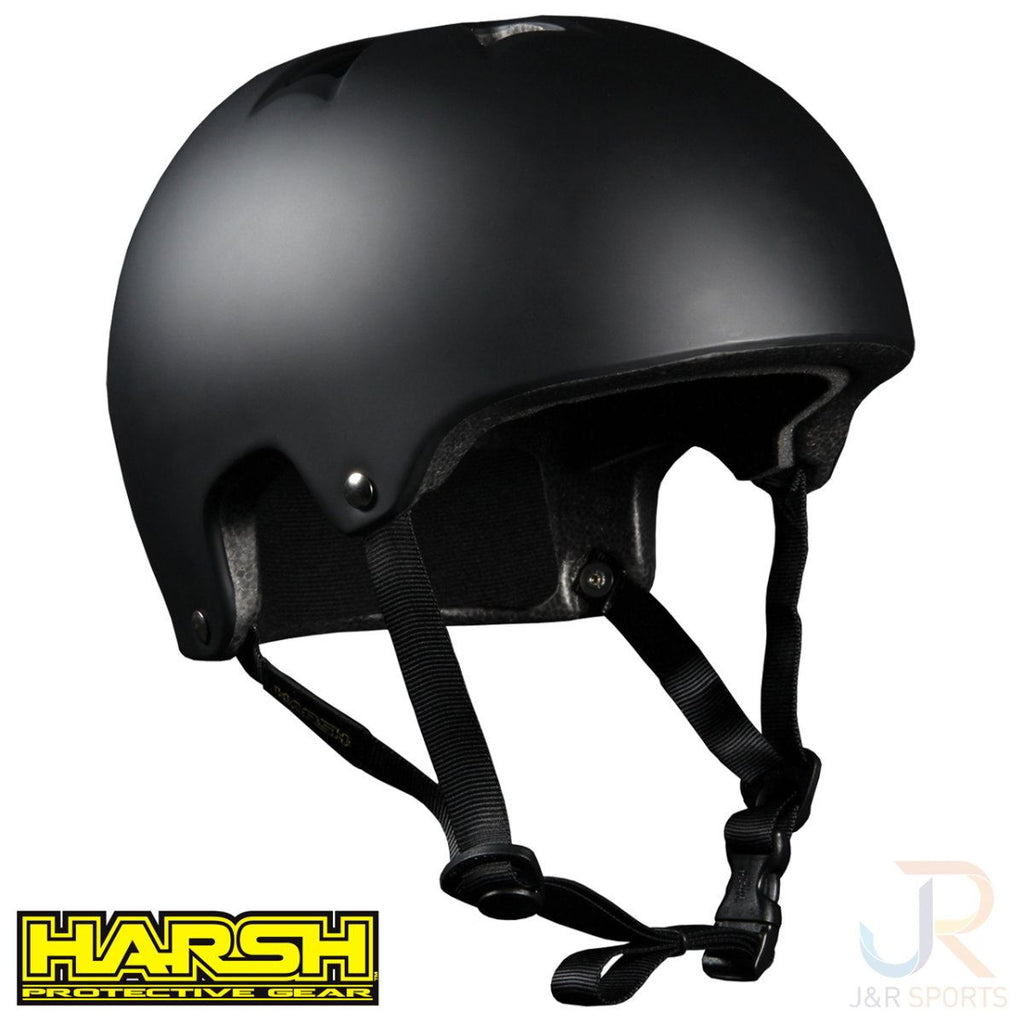 Harsh PRO EPS Helmet - Matt Black
