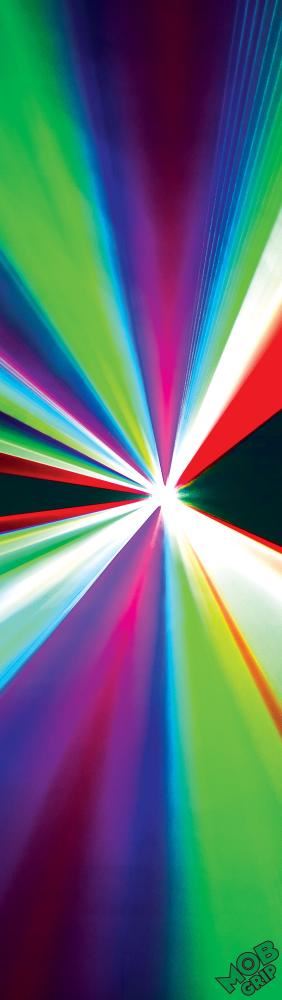 MOB Graphic Skateboard Grip Tape Laser Rays - Skatewarehouse.co.uk