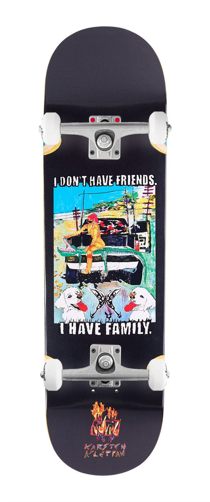 WKND Karsten Kleppan 'Family' (WB) x Venom Custom Complete Skateboard - 8.5"