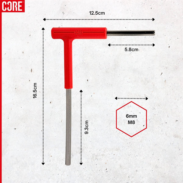 CORE Hench Wrench - 6mm Allen Key Tool for Stunt Scooter