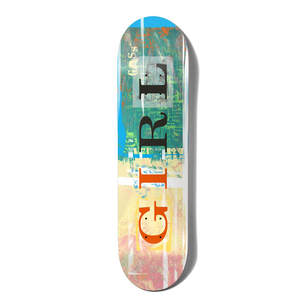 Girl Letterpress Griffin Gass Skateboard Deck - 8.5