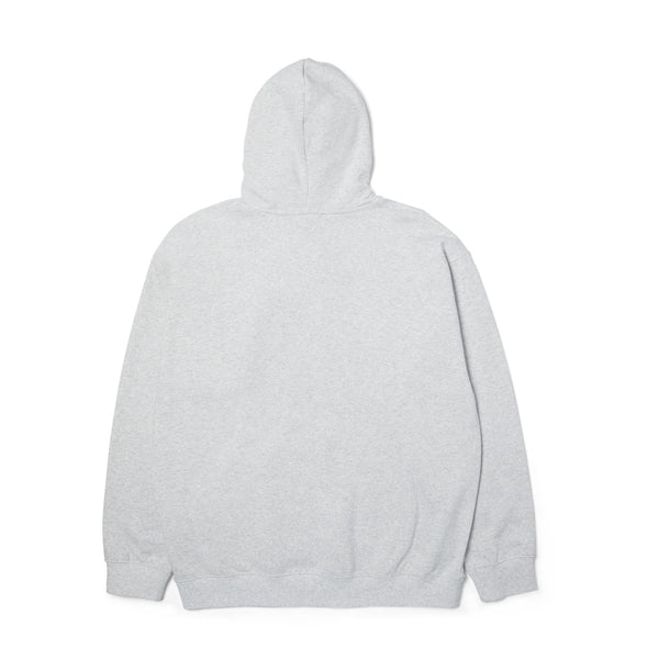 HUF Classic Arch FZ Hoodie (Heather Grey / Navy)