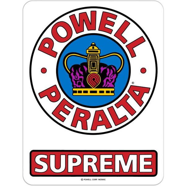 Powell Peralta Supreme OG Stickers 6