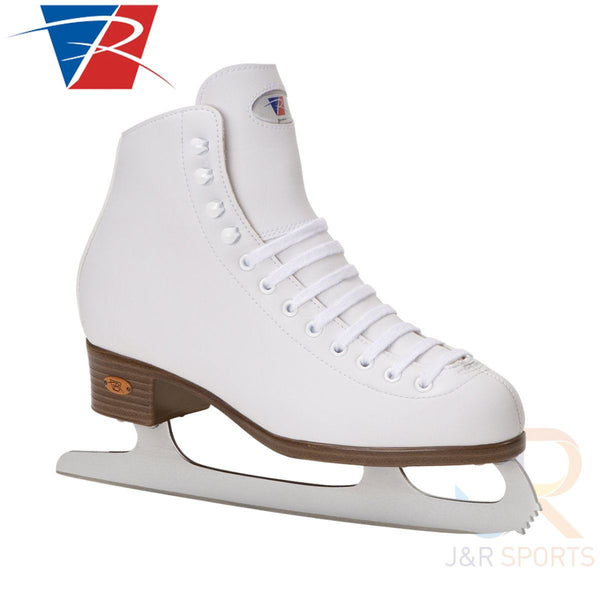 Riedell White Ribbon Ice Skates
