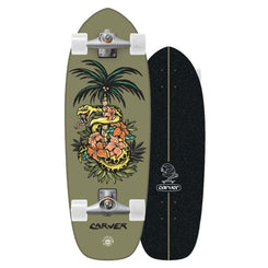 Carver SNAKE BITE Mini Kids Surfskate Cruiser Skateboard C5 - 9.18" x 27.0" - Skatewarehouse.co.uk