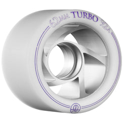 Rollerbones - Turbo Alu Hub White (8) - / 92a Skateboard Wheels - 62mm