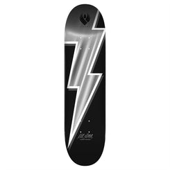 Powell Peralta Mike Vallely Lightning Bolt FLIGHT Silver Foil Skateboard Deck - 8.5"
