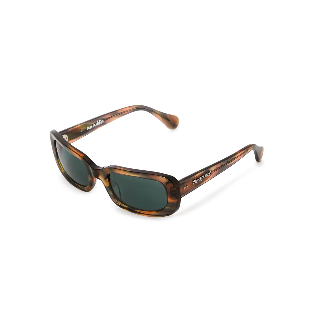 Polar Skate Co Junior Jr. Sunglasses (Peach Green) - One Size