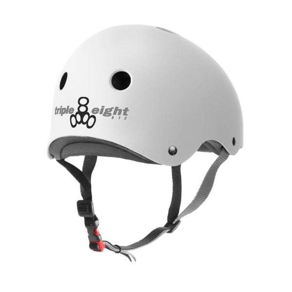 Triple Eight Helmet Certified Sweatsaver - White Matte
