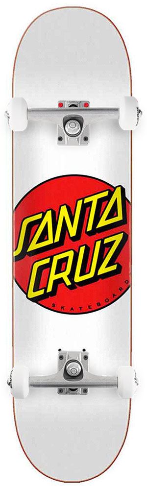 Santa Cruz Classic Dot x Venom Skateboards Core Custom Complete Skateboard - 8.0 - Skatewarehouse.co.uk