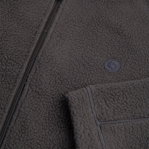 Polar Skate Co Roman Fleece Jacket (Dirty black) - M