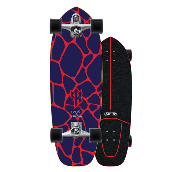 Carver Kai Lenny Lava - C7 Surfskate Cruiser Skateboard - 10.25