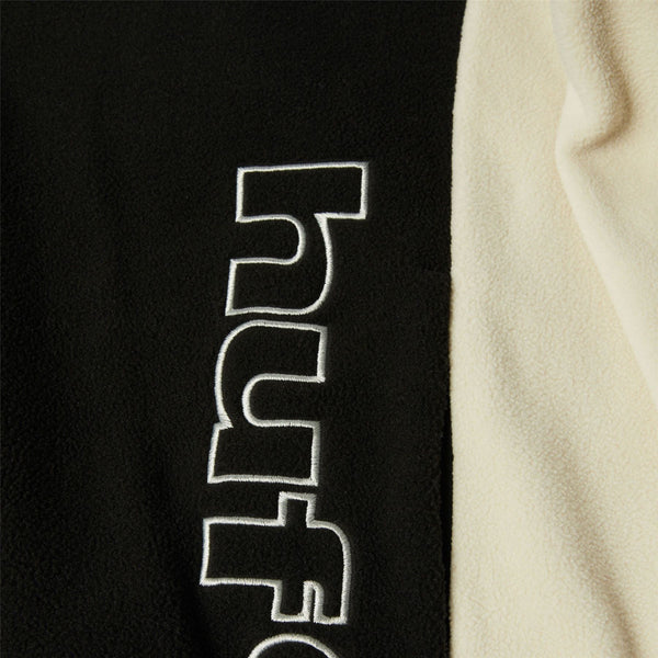 HUF Basecamp Quarter Zip Polar Fleece (Black)