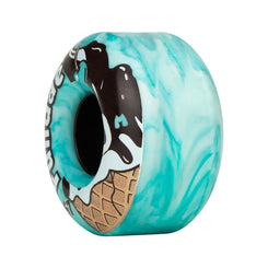 Moxi Fundae Wheels (4) - Creme DE Menthe 57mm x 34mm / 92A