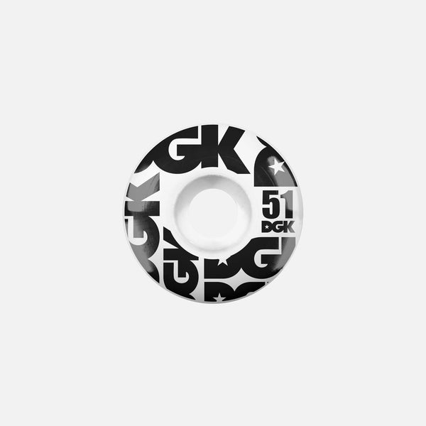DGK Street Formula Skateboard Wheels - 51mm