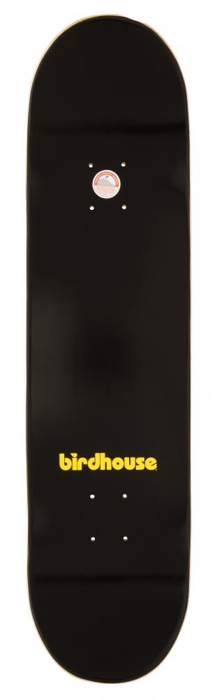 Birdhouse B Logo Black Skateboard Deck - 8.25