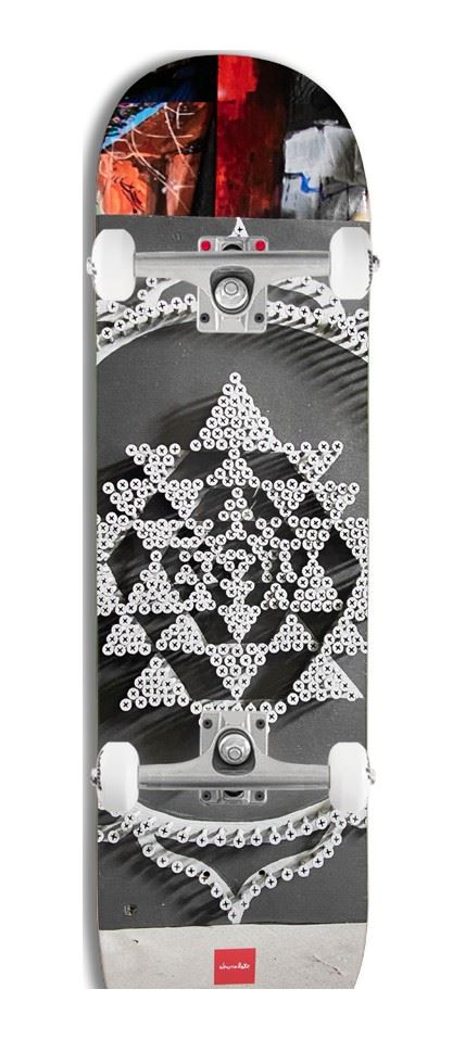 Chocolate Mandala Vincent Alvarez x Venom Custom Complete Skateboard - 8.25