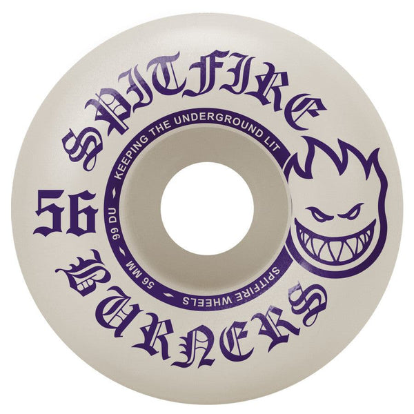 Spitfire Burner Bighead  (White) Skateboard Wheels