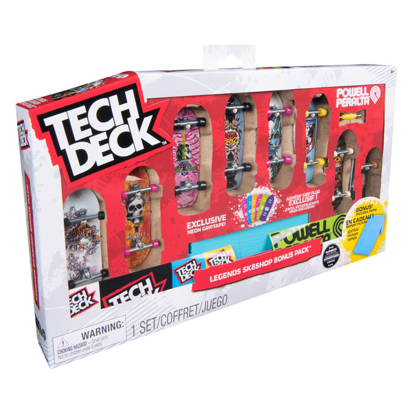 Tech Deck Legends Sk8shop Bonus Pack Accessories